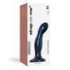 Фото товара: Темно-синяя насадка Strap-On-Me Dildo Plug Snaky size M, код товара: 6017234/Арт.357877, номер 1