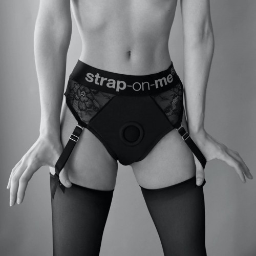 Фото товара: Черные трусики для насадок Diva Lingerie Harness - size S, код товара: 6015971/Арт.357881, номер 4