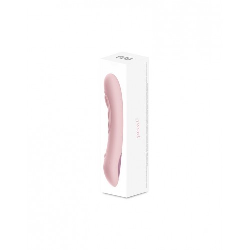 Фото товара: Нежно-розовый интерактивный вибратор Pearl3 - 20 см., код товара: 11045/Арт.357889, номер 1