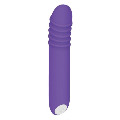 Купить Фиолетовый светящийся G-стимулятор The G-Rave - 15,1 см. код товара: EN-RS-8430-2/Арт.357915. Секс-шоп в СПб - EROTICOASIS | Интим товары для взрослых 