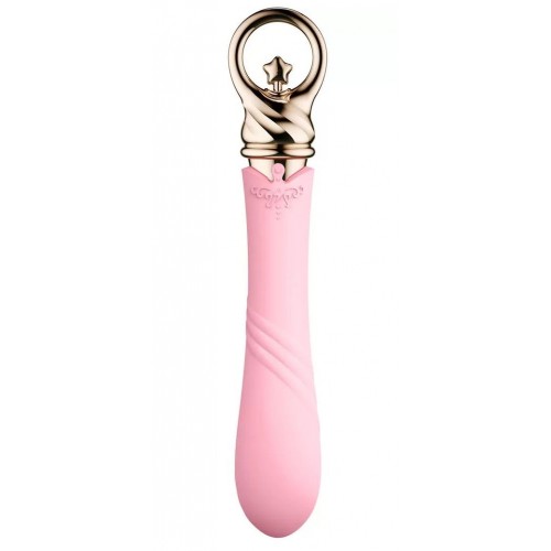 Купить Розовый вибратор для G-точки Courage - 20,6 см. код товара: E29603/Арт.358262. Секс-шоп в СПб - EROTICOASIS | Интим товары для взрослых 