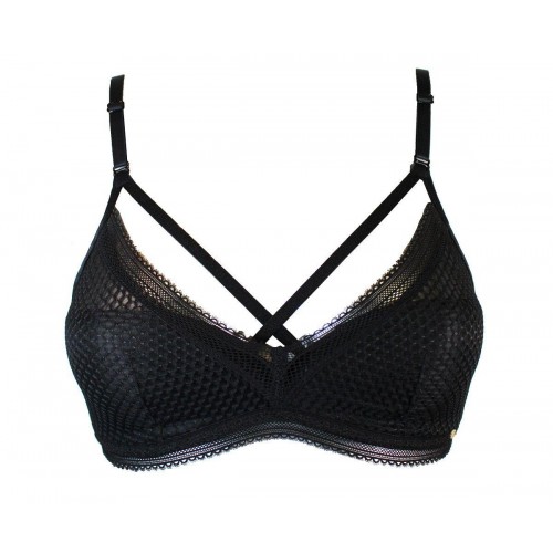 Фото товара: Стильный бюстгальтер-бралетт Diamond Mesh Non Wired Padded Bralette, код товара: AXT7/Арт.358558, номер 4