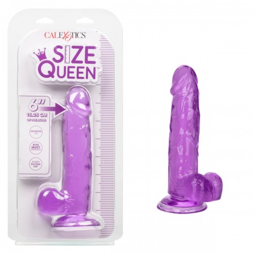 Фото товара: Фиолетовый фаллоимитатор Size Queen 6  - 20,25 см., код товара: SE-0260-15-2/Арт.359584, номер 1