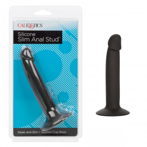 Фото товара: Черный анальный фаллоимитатор Silicone Slim Anal Stud, код товара: SE-0416-05-2/Арт.359585, номер 1