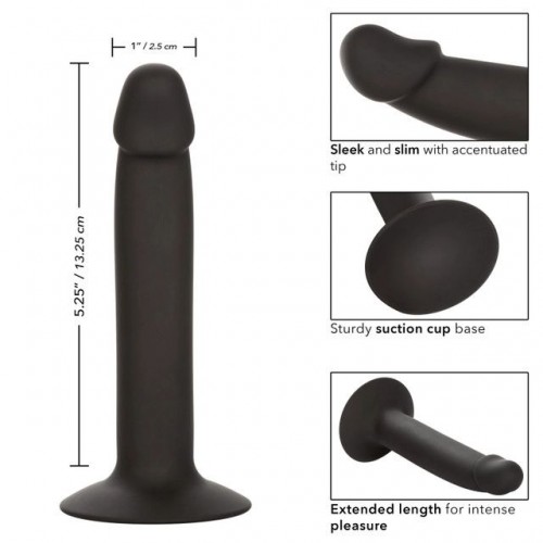 Фото товара: Черный анальный фаллоимитатор Silicone Slim Anal Stud, код товара: SE-0416-05-2/Арт.359585, номер 2