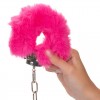 Фото товара: Металлические наручники с розовым мехом Ultra Fluffy Furry Cuffs, код товара: SE-2651-55-3/Арт.359609, номер 4