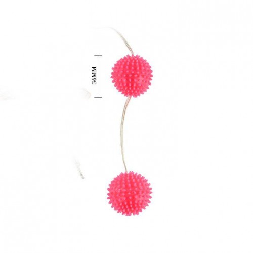 Фото товара: Вибрирующие вагинальные шарики розового цвета, код товара: BI-014036А-0101S/Арт.44638, номер 1