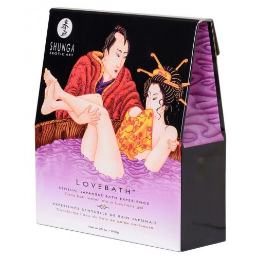 Фото товара: Соль для ванны Lovebath Sensual lotus, превращающая воду в гель - 650 гр., код товара: 6802/Арт.45184, номер 1