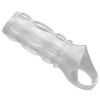 Фото товара: Насадка на пенис с кольцом для мошонки Clear Sensations Enhancer Sex Sleeve - 11,5 см., код товара: AE288-Clear/Арт.46379, номер 1