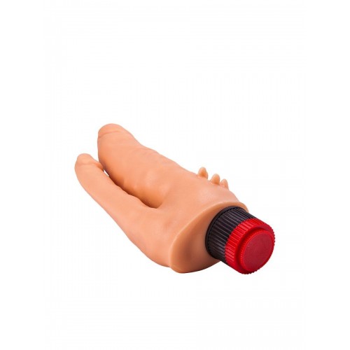 Фото товара: Анально-вагинальный вибромассажёр с шипами для массажа клитора - 17 см., код товара: 114800/Арт.47232, номер 5