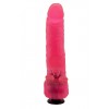 Фото товара: Розовая насадка для страпона с клиторальными лепестками - 20 см., код товара: 190200/Арт.47534, номер 3
