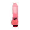 Фото товара: Нежно-розовый гелевый вибратор-фаллос - 15,5 см., код товара: 221700/Арт.49735, номер 2
