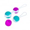 Фото товара: Разноцветные вагинальные шарики Orgasmic balls silicone, код товара: BI-014265 / Арт.50145, номер 3