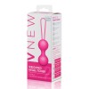 Фото товара: Розовые вагинальные шарики VNEW level 2, код товара: VN-003/Арт.50610, номер 1