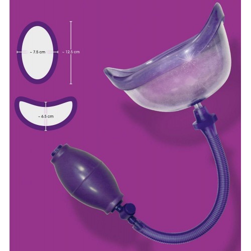 Фото товара: Фиолетовая вакуумная помпа Bad Kitty Vagina Sucker, код товара: 05288110000/Арт.52199, номер 1