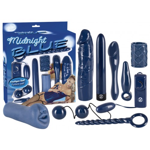 Купить Эротический набор Midnight Blue Set код товара: 05621810000/Арт.52247. Секс-шоп в СПб - EROTICOASIS | Интим товары для взрослых 