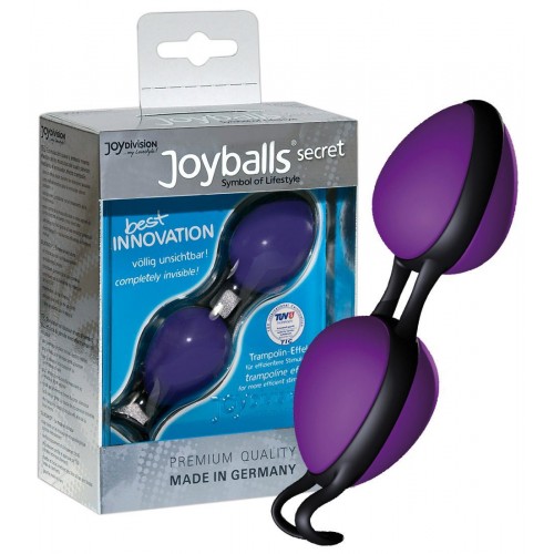 Купить Фиолетовые вагинальные шарики Joyballs secret код товара: 15004/Арт.52781. Секс-шоп в СПб - EROTICOASIS | Интим товары для взрослых 