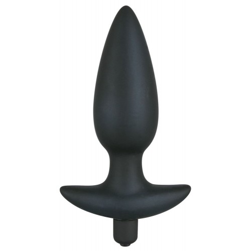 Купить Чёрная анальная вибровтулка Black Velvet с 5 скоростями - 17 см. код товара: 05781850000/Арт.52825. Секс-шоп в СПб - EROTICOASIS | Интим товары для взрослых 