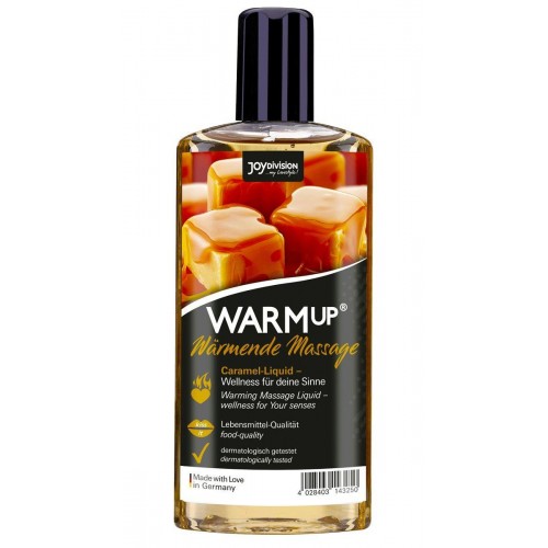 Купить Разогревающее масло WARMup Caramel - 150 мл. код товара: 14325/Арт.52869. Секс-шоп в СПб - EROTICOASIS | Интим товары для взрослых 