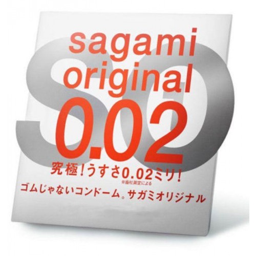 Купить Ультратонкий презерватив Sagami Original 0.02 - 1 шт. код товара: Sagami Original 0.02 №1/Арт.53058. Секс-шоп в СПб - EROTICOASIS | Интим товары для взрослых 