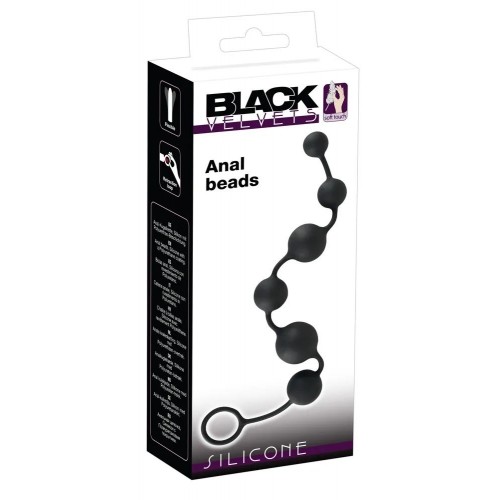 Фото товара: Анальная цепочка Black Velvets Anal Beads - 40 см., код товара: 05192000000/Арт.53112, номер 3