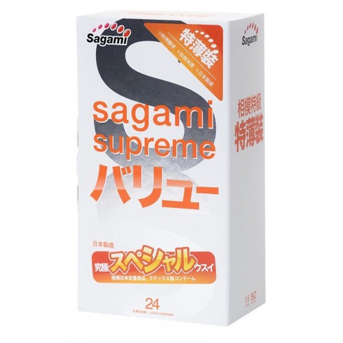 Купить Ультратонкие презервативы Sagami Xtreme Superthin - 24 шт. код товара: Sagami Xtreme Superthin №24/Арт.53121. Секс-шоп в СПб - EROTICOASIS | Интим товары для взрослых 