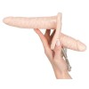 Фото товара: Телесный женский страпон с вагинальной пробкой Strap-On Duo - 15 см., код товара: 05671590000/Арт.53212, номер 6