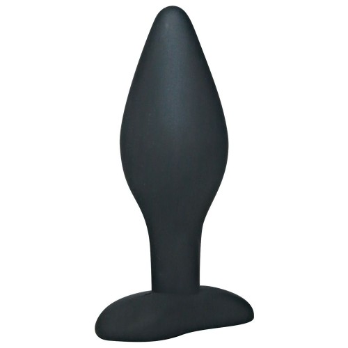 Фото товара: Чёрный анальный стимулятор Silicone Butt Plug Large - 12 см., код товара: 05037970000/Арт.54449, номер 2