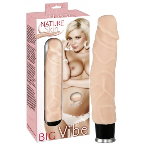 Купить Вибратор-реалистик Nature Skin Big Vibe - 22 см. код товара: 05579190000/Арт.54456. Секс-шоп в СПб - EROTICOASIS | Интим товары для взрослых 