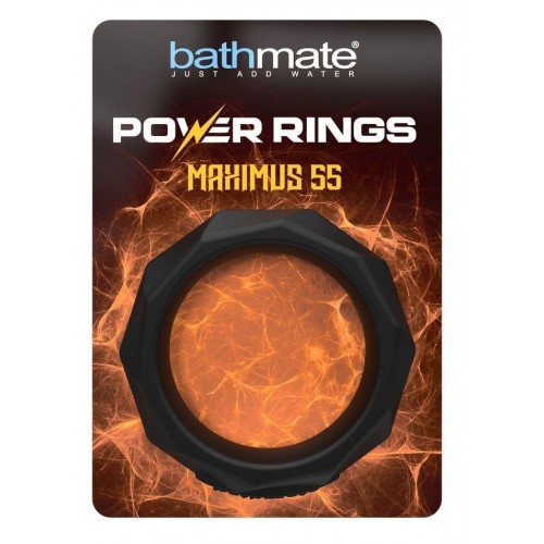 Фото товара: Черное эрекционное кольцо Maximus 55, код товара: BM-CR-M55/Арт.366069, номер 3