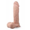 Фото товара: Телесный вибратор-реалистик Dr. Dylan 7.5 Inch Vibrating Dildo with Remote Control - 19,6 см., код товара: BL-66453 / Арт.371612, номер 3