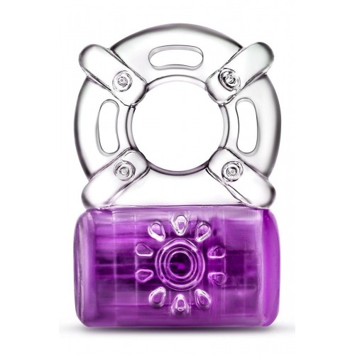 Фото товара: Фиолетовое эрекционное виброкольцо One Night Stand Vibrating C-Ring, код товара: BL-30811/Арт.371617, номер 1