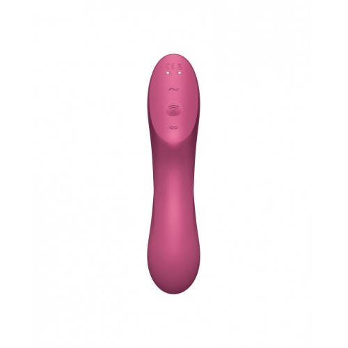 Фото товара: Малиновый вакуум-волновой вибростимулятор Satisfyer Curvy Trinity 3, код товара: 4036526/Арт.373244, номер 2