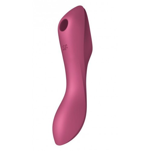 Купить Малиновый вакуум-волновой вибростимулятор Satisfyer Curvy Trinity 3 код товара: 4036526/Арт.373244. Секс-шоп в СПб - EROTICOASIS | Интим товары для взрослых 