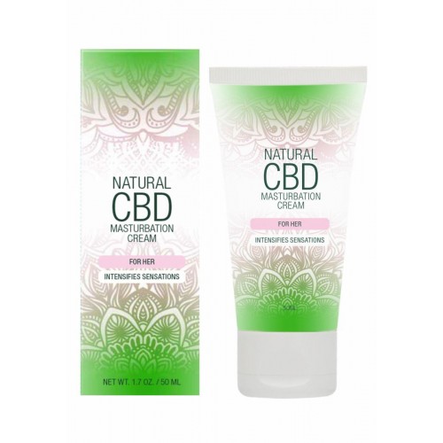 Купить Крем для мастурбации для женщин Natural CBD Masturbation Cream For Her - 50 мл. код товара: PHA189/Арт.373268. Секс-шоп СПб - EROTICOASIS | Интим интернет-магазин для взрослых 