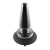 Фото товара: Черная анальная вибропробка Advanced Metal Plug - 13,8 см., код товара: EN-RS-1089-2/Арт.373392, номер 1
