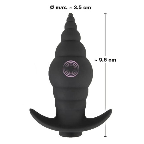 Фото товара: Черная анальная вибропробка RC Butt Plug - 9,6 см., код товара: 05530850000/Арт.373396, номер 8
