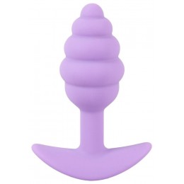 Фиолетовая анальная втулка Mini Butt Plug - 7,5 см.