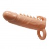 Купить Телесная удлиняющая насадка Penis Sleeve Emmitt - 17 см. код товара: BI-026246/Арт.373481. Секс-шоп в СПб - EROTICOASIS | Интим товары для взрослых 