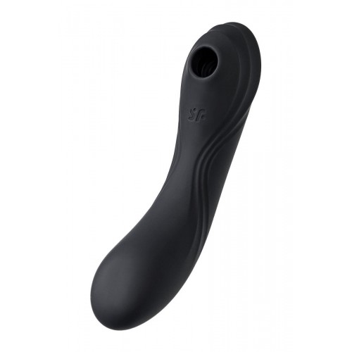 Фото товара: Черный вакуум-волновой вибростимулятор Satisfyer Curvy Trinity 4, код товара: 4036540/Арт.373576, номер 5