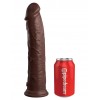 Фото товара: Коричневый фаллоимитатор-реалистик 11  Silicone Dual Density Cock - 29,5 см., код товара: PD5775-29/Арт.376056, номер 3