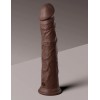 Фото товара: Коричневый фаллоимитатор-реалистик 11  Silicone Dual Density Cock - 29,5 см., код товара: PD5775-29/Арт.376056, номер 4