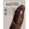 Фото товара: Коричневый фаллоимитатор-реалистик 11  Silicone Dual Density Cock - 29,5 см., код товара: PD5775-29/Арт.376056, номер 5