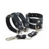 Купить Черные наручники  Грация  с пряжками код товара: 3426-1/Арт.376807. Секс-шоп в СПб - EROTICOASIS | Интим товары для взрослых 