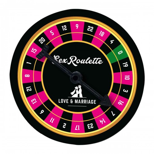 Фото товара: Настольная игра-рулетка Sex Roulette Love & Marriage, код товара: TSPS-E29280/Арт.377060, номер 3