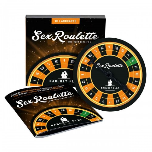 Купить Настольная игра-рулетка Sex Roulette Naughty Play код товара: TSPS-E29283/Арт.377063. Секс-шоп в СПб - EROTICOASIS | Интим товары для взрослых 