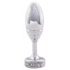 Купить Серебристая анальная втулка Doxy Ribbed Butt Plug - 10,5 см. код товара: E27805/Арт.381493. Секс-шоп в СПб - EROTICOASIS | Интим товары для взрослых 