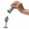 Фото товара: Серебристая анальная втулка Doxy Ribbed Butt Plug - 10,5 см., код товара: E27805/Арт.381493, номер 6