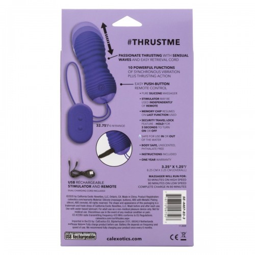 Фото товара: Фиолетовые виброшарики #ThrustMe, код товара: SE-4407-83-3 / Арт.381932, номер 3