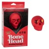Фото товара: Красный вибромассажер в форме черепа Bone Head Handheld Massager, код товара: SE-4410-06-3/Арт.381933, номер 1